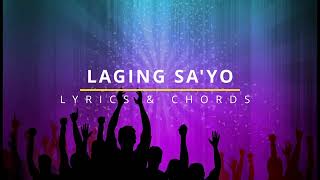 LAGING SAYO Lyrics amp Chords  ID04 [upl. by Cammy]