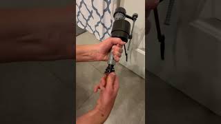 FLUIDMASTER 400A TOILET FILL VALVE  TOILET WONT FLUSH OR FILL  How to Replace  EASY FIX [upl. by Ennaesor]