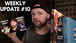 August New Releases Video A Game of Thrones Mistborn Era 2 Weekly Update 10 [upl. by Lorelle]