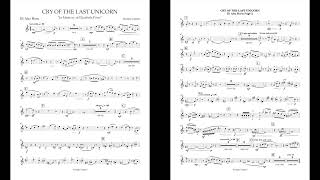 Cry Of The Last Unicorn Alto Horn part by Rossano Galante [upl. by Wildermuth]