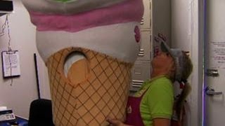 Undercover Boss  Menchies Costume Deleted Scene [upl. by Anirehs]