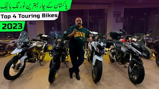 Top 4 Touring Bikes In Pakistan 2024  Benelui Trk And Zongshon  Best Heavy Bikes In Pakistan 2024 [upl. by Atteirneh]