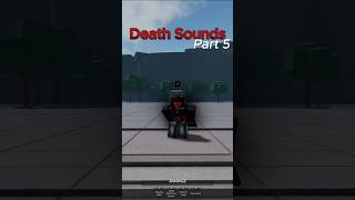 Death Sound P5 tsbg robloxstrongestbattlegrounds roblox deathsounds [upl. by Torrance]