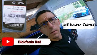 2018 Audi Rs3 Haldex Service DIY Part 3 [upl. by Clayborn]