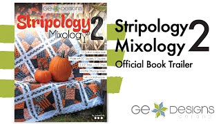 Gudrun Erla of GE Designs introduces her newest book Stripology Mixology 2 [upl. by Jahdiel802]