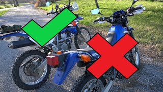 DR200 vs DRZ400 Which is Better [upl. by Learsi869]