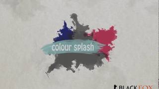 color splash animation  Adobe After Effects CC [upl. by Fernando]