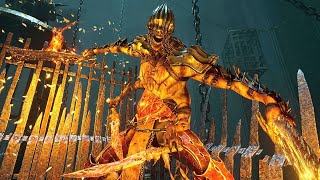 SKINSTEALER BOSS FIGHT FROM LORDS OF THE FALLEN ON PS5  NO COMMENTS [upl. by Airdnalahs]