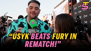 ANDY RUIZ says quotUSYK BEATS FURYquot but he wants to be no1 Heavyweight again [upl. by Rowan]