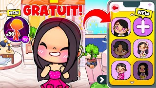 HACKS ET ASTUCES COMMENT AVOIR PLUS DE 3 PERSONNAGES GRATUITEMENT SUR AVATAR WORLD  MISS QUEEN 👑 [upl. by Airotna]