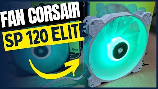 Fan Corsair SP120 e SP140 Elite [upl. by Narbig]