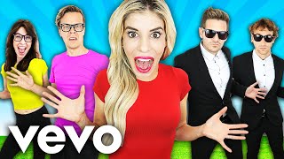 Rebecca Zamolo Official Giant Music Video Song Challenge 24 Hours with New Experiment [upl. by Alekehs]