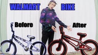 Upgrading a Walmart bike [upl. by Eednim]