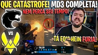 NEM ASSISTA🔥 FURIA vs VITALITY  MD3 COMPLETA IEM COLOGNE 2024 [upl. by Nivahb]