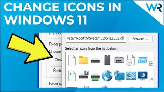 How to Change Icons in Windows 11 [upl. by Town560]