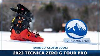 2023 Tecnica Zero G Tour Pro Ski Boots Short Review with SkiEssentialscom [upl. by Aisanahta547]