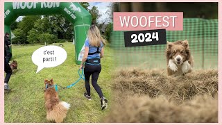 WOOFEST 2024  Une course à obstacle pour chien 🐶 Vivez laventure de la Woof Run avec nous [upl. by Sarad]