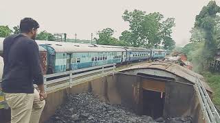 Garratt Locomotive  Steam Engine Test Run At South Eastern Railway Work Shop Kharagpur On 040918 [upl. by Retloc]