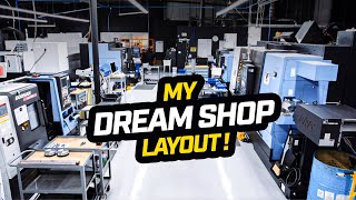 My Optimal Lean Shop Layout  Machine Shop Move Vlog Ep 5 [upl. by Bertold]