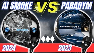 CALLAWAY AI SMOKE vs CALLAWAY PARADYM  TRIPLE DIAMONDS [upl. by Preston272]