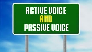 Voice Active Voice and Passive Voice  English Grammar Class 7 [upl. by Ydnerb102]