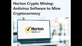 MINING ETHEREUM BY NORTON 360 ANTIVIRUS ✅ [upl. by Nannah]