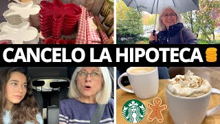 CANCELACIÓN y REGISTRO de HIPOTECA 🏠 💰 Christmas STARBUCKS y Compras NAVIDEÑAS🎄 VLOG 77 [upl. by Yrkcaz]