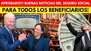 BUENAS NOTICIAS DEL SEGURO SOCIAL PARA TODOS LOS BENEFICIARIOS [upl. by Catharine]