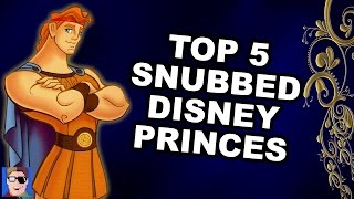 Top 5 Snubbed Disney Princes [upl. by Anifled]