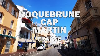 RoquebruneCapMartin France  Driving Tour 4K [upl. by Asiluj686]