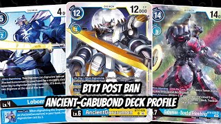 Post Ban BT17 AncientGabuBond Deck List Profile [upl. by Hteik]