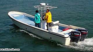 Bestyear Boat Panga 30 Sea Trial  Custom Built [upl. by Ahlgren]