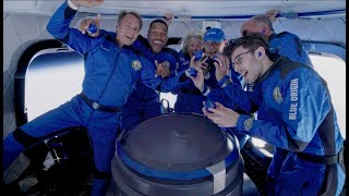 Blue Origin NS19 Inside Capsule Experience [upl. by Notled]