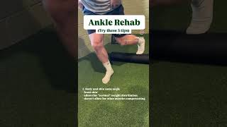 Ankle Rehabatlantachiropractor anklepain anklemobility anklerehab anklerecovery [upl. by Midas127]