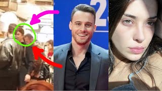 Kerem Bursin was seen by fans with his new partner in the cafe [upl. by Tapes345]