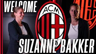 Suzanne Bakker  Meet The New AC Milan Womens Coach  Exclusive Interview [upl. by Irelav474]