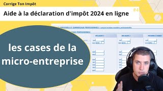 Microentreprise et déclaration dimpôt 2024  Tutoriel [upl. by Grindlay]