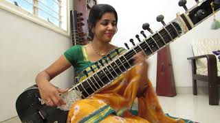 Awachita Parimalu  Sitar  Kalyani Deshpande  अवचिता परिमळु [upl. by Laurianne]