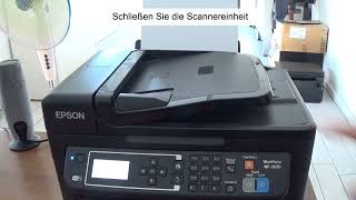 Installieren von EpsonTintenpatronen für WP oder XPDrucker und Multifunktionsgeräte [upl. by Anawyt]