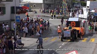 Farvagny 2014 Giron cantonal de jeunesses cortège part 2 filmé en UHD [upl. by Major]