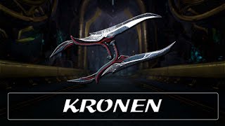 Warframe Weapon Encyclopedia  Kronen 2022 [upl. by Aurelius]