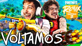 CALANGO JOGANDO FORTNITE COM O ZERO [upl. by Jensen265]