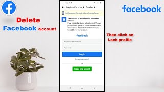 How To Delete Facebook Account permanently [upl. by Delano779]