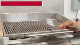 How to Clean a Commercial Charbroiler [upl. by Showker590]