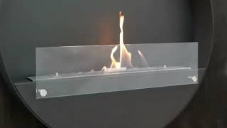 The Bern XL bioethanol fireplace 80 cm [upl. by Granniah]