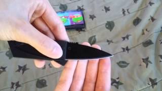 Card shop credit card knife [upl. by Bores]