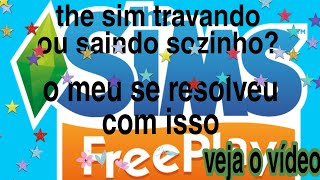 ◇The sims freeplay saindo sozinho ou travando ⛧⛧⛧faça isso agora ⛧⛧⛧ [upl. by Dhiman]