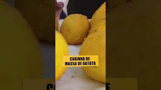 Receita fácil de COXINHA DE MASSA DE BATATA shorts [upl. by Uella]