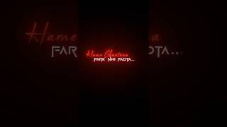 😈🤫Hame Ghanta🖕Fark Nhi Padta🤬☠️ trending short youtube explore status video explored lyrics [upl. by Niattirb877]