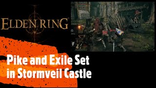 Elden Ring Pike and Exile Set in Stormveil Castle [upl. by Northrup]